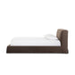 Aidan Slipcover Bed - Savoy Coffee