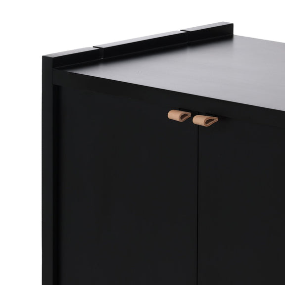 Etro Media Console - Black Wash Poplar