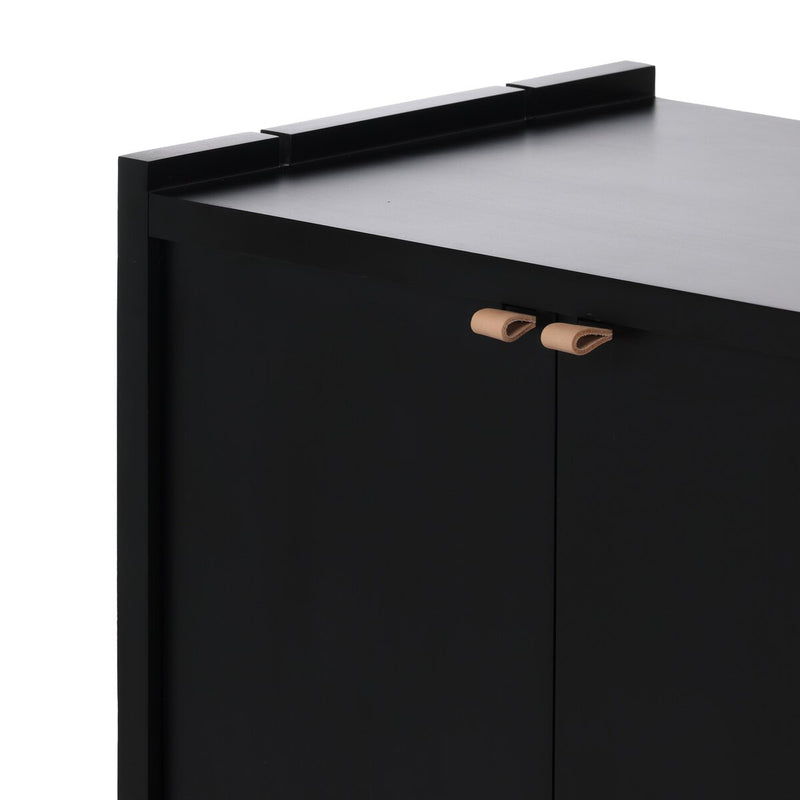 Etro Media Console - Black Wash Poplar