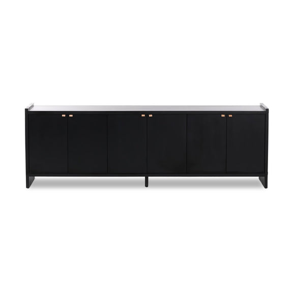 Etro Media Console - Black Wash Poplar
