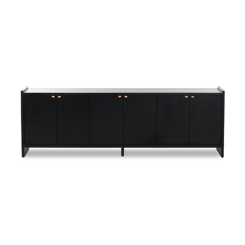 Etro Media Console - Black Wash Poplar