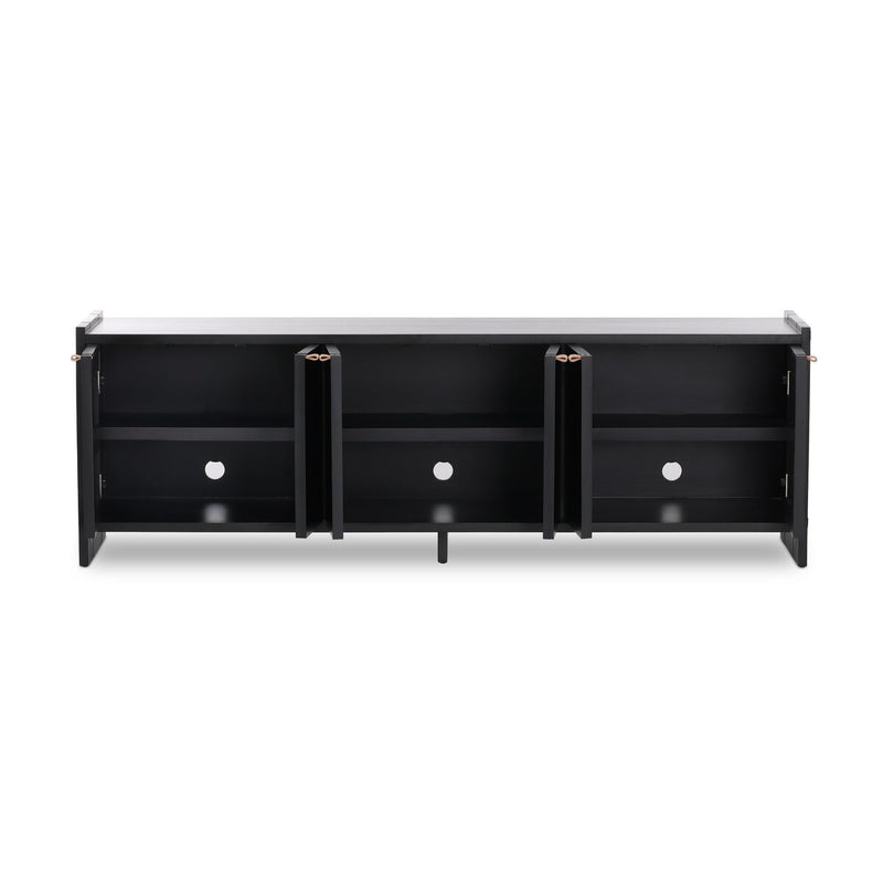 Etro Media Console - Black Wash Poplar