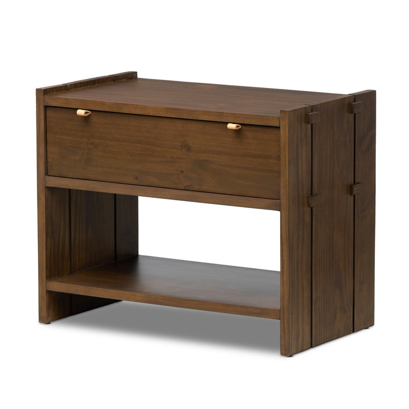 Etro Nightstand - Tawny Pine