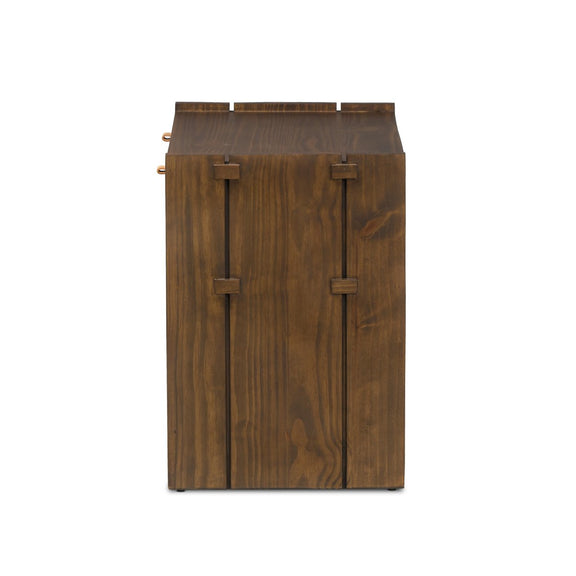 Etro Nightstand - Tawny Pine