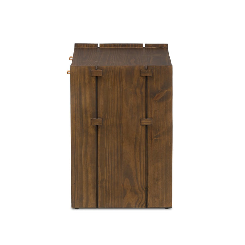 Etro Nightstand - Tawny Pine