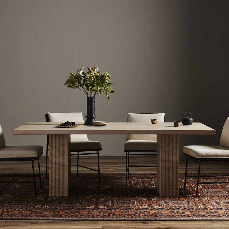 Ritt Dining Table 84" - White Oak