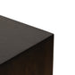 Kelby Closed Media Console - Carved Vintage Brown