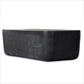 Basil Outdoor Rectangular Coffee Table - Aged Grey