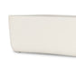Basil Outdoor Rectangular Coffee Table - Matte White