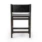 Kena Bar + Counter Stool - Sonoma Black & Charcoal Parawood