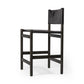 Kena Bar + Counter Stool - Sonoma Black & Charcoal Parawood