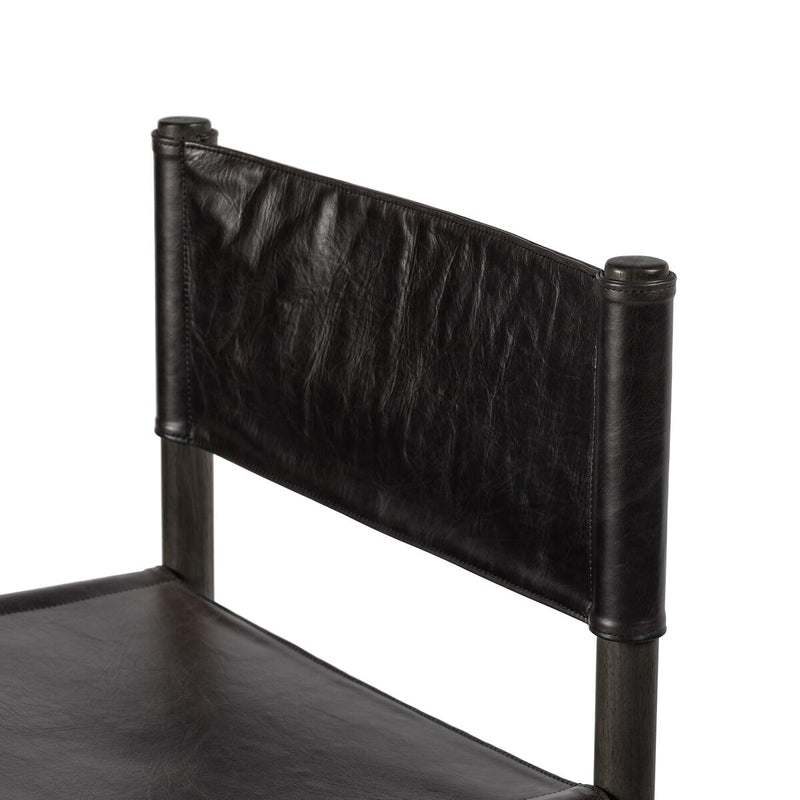 Kena Bar + Counter Stool - Sonoma Black & Charcoal Parawood