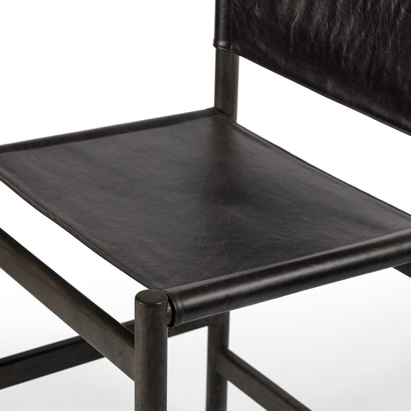 Kena Bar + Counter Stool - Sonoma Black & Charcoal Parawood