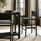 Kena Bar + Counter Stool - Sonoma Black & Charcoal Parawood