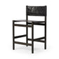 Kena Bar + Counter Stool - Sonoma Black & Charcoal Parawood