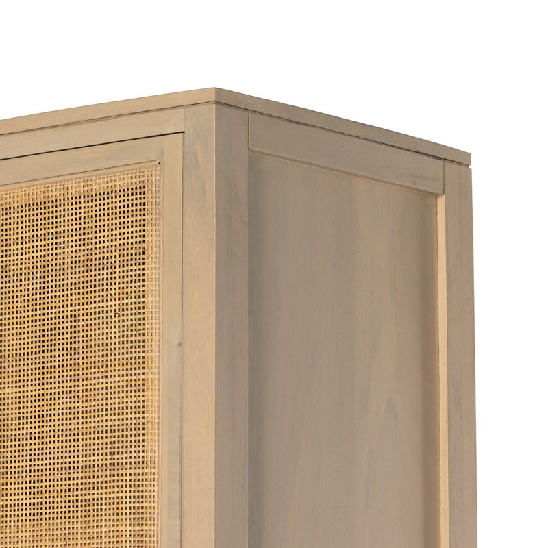 Caprice Tall Cabinet - Natural Mango