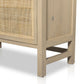 Caprice Wide Bookshelf - Natural Mango