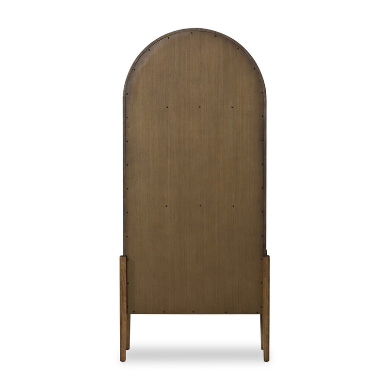 Tolle Panel Door Cabinet - Drifted Oak Solid