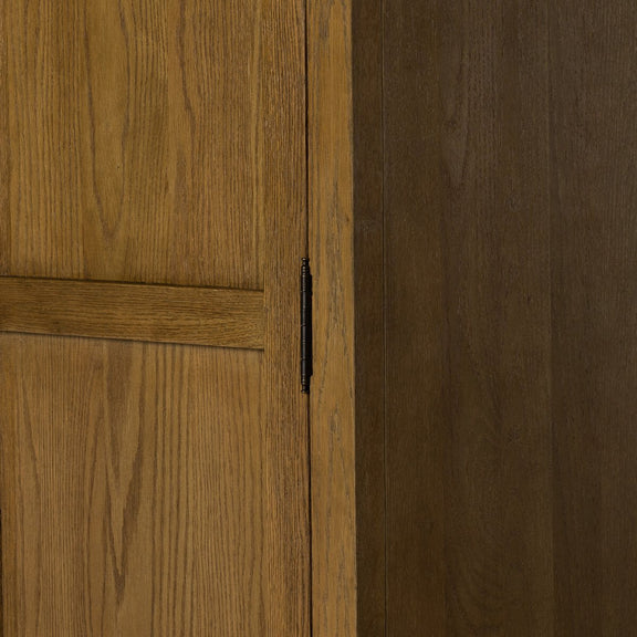 Tolle Panel Door Cabinet - Drifted Oak Solid