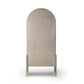 Tolle Panel Door Cabinet - Rustic White