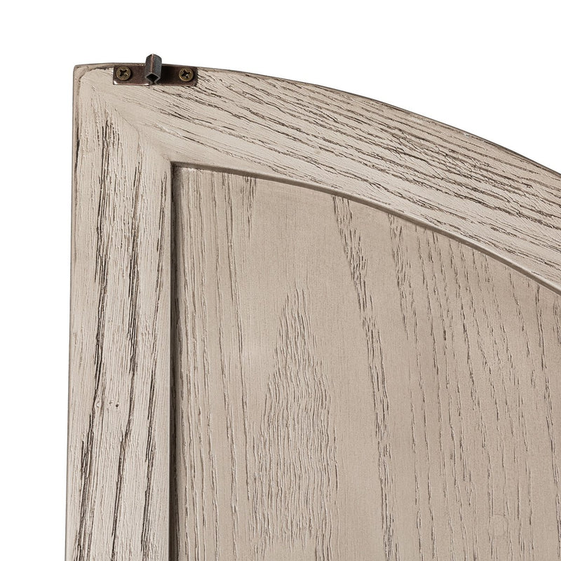 Tolle Panel Door Cabinet - Rustic White