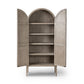 Tolle Panel Door Cabinet - Rustic White