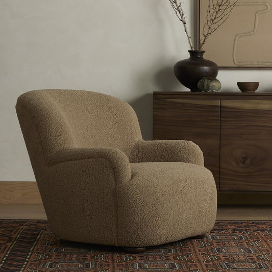 Kadon Chair - Sheepskin Camel