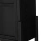 Tolle Bar Cabinet - Drifted Matte Black