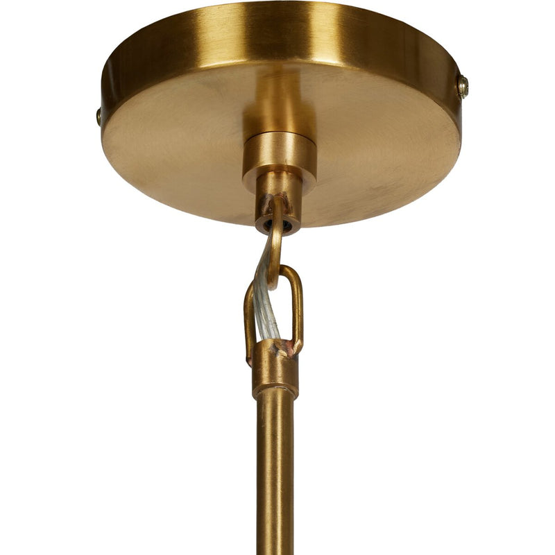 Walton Pendant - White Aluminum Enamel
