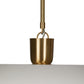 Walton Pendant - White Aluminum Enamel