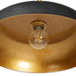 Walton Pendant - Black Aluminum Enamel
