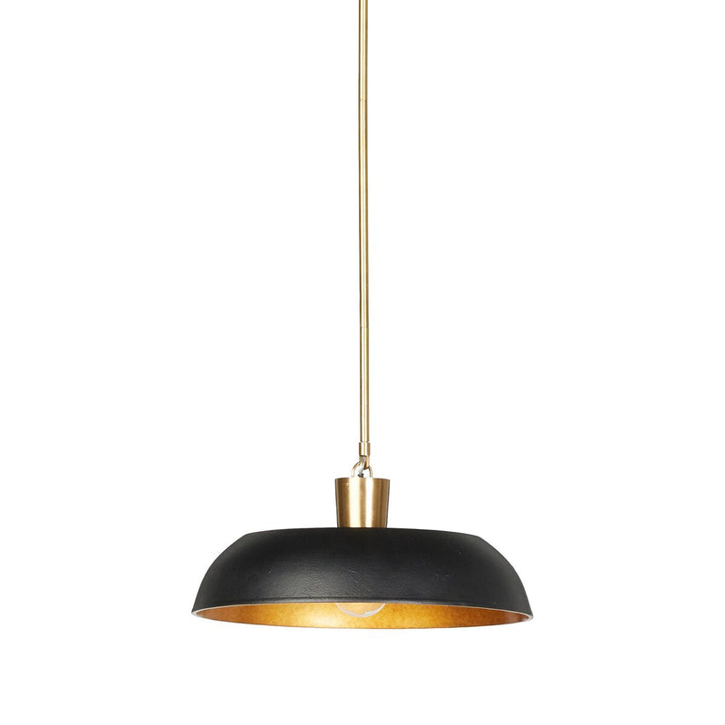 Walton Pendant - Black Aluminum Enamel