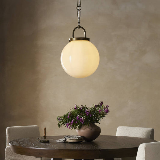 Evelie Pendant - Painted Glass