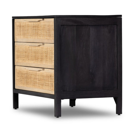 Sydney Large Nightstand - Black Wash Mango