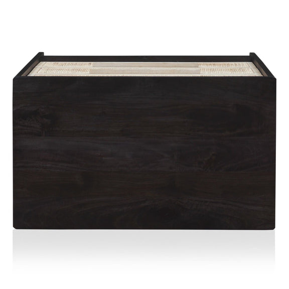 Sydney Large Nightstand - Black Wash Mango