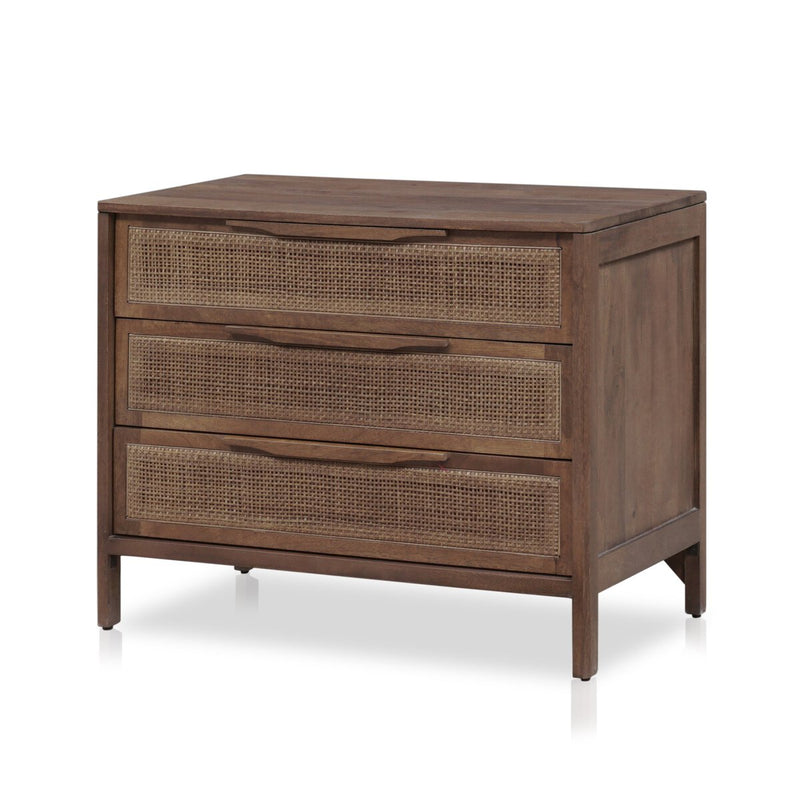 Sydney Large Nightstand - Brown Wash Mango