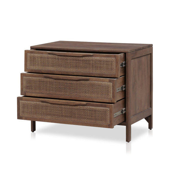 Sydney Large Nightstand - Brown Wash Mango