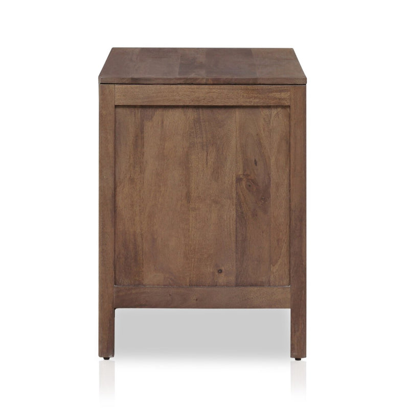 Sydney Large Nightstand - Brown Wash Mango