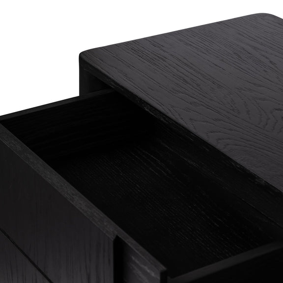 Pollard Media Console - Brushed Ebony Oak