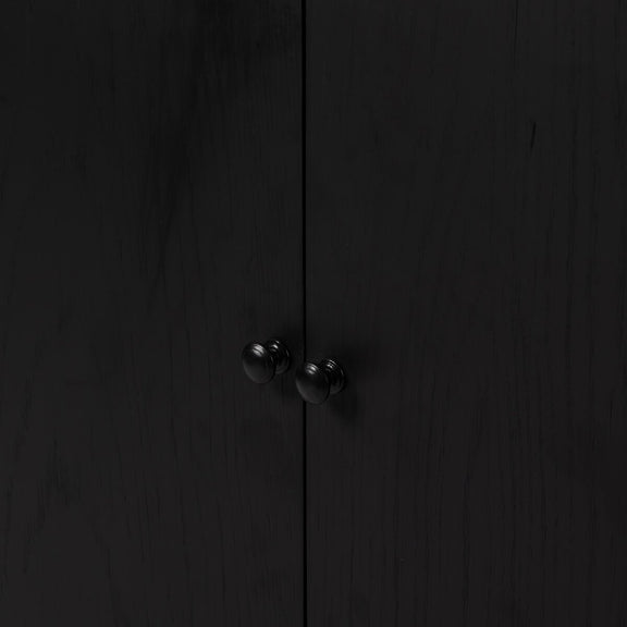 Pollard Media Console - Brushed Ebony Oak
