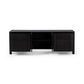 Pollard Media Console - Brushed Ebony Oak