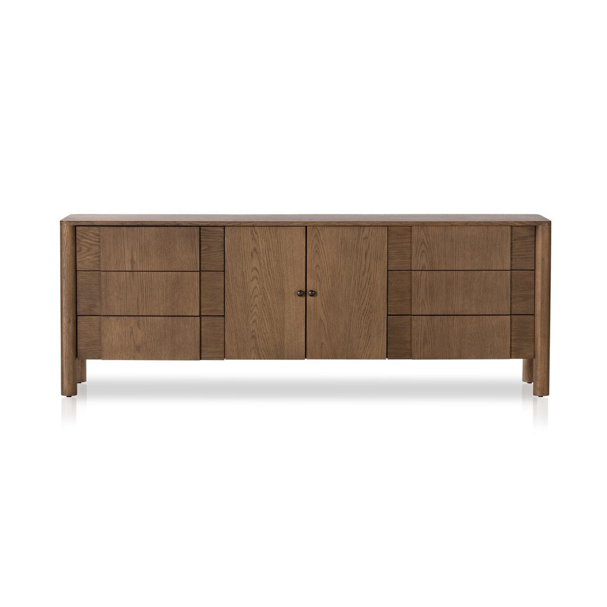 Pollard Media Console - Tan Oak