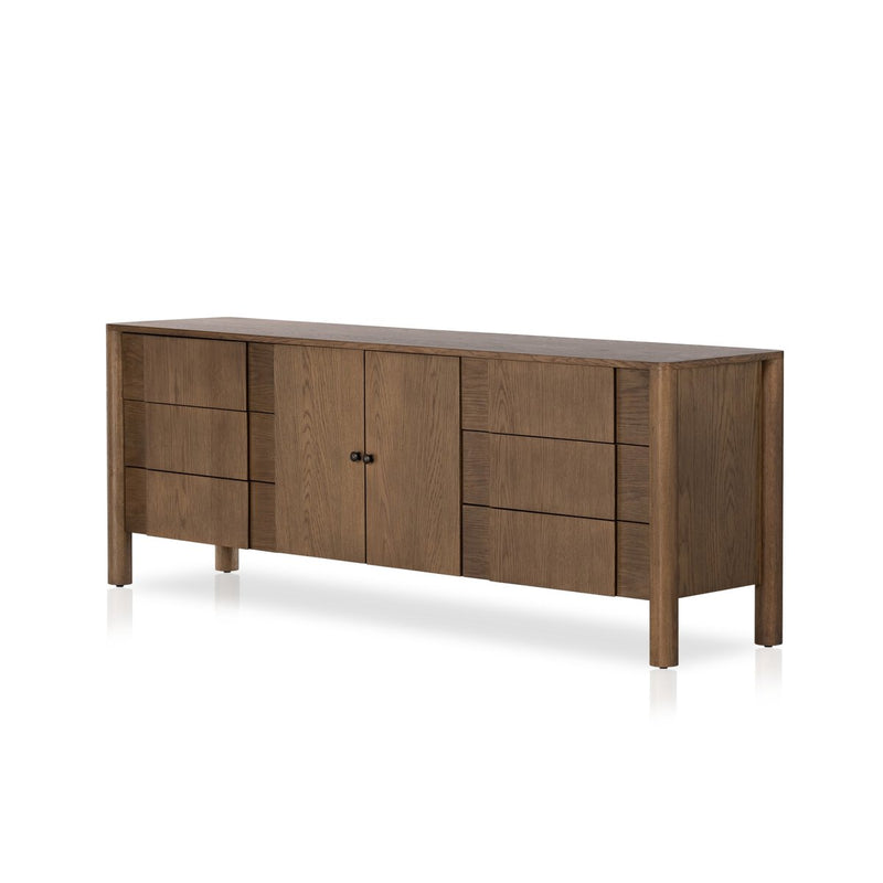 Pollard Media Console - Tan Oak