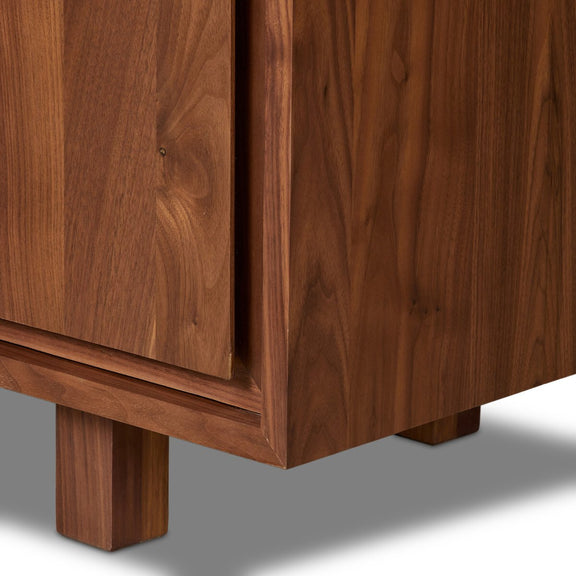 Stafford Media Console - Walnut Natural