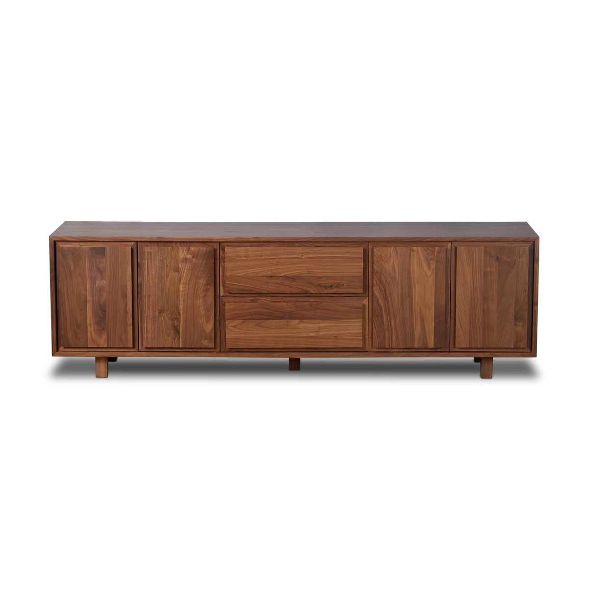 Stafford Media Console - Walnut Natural