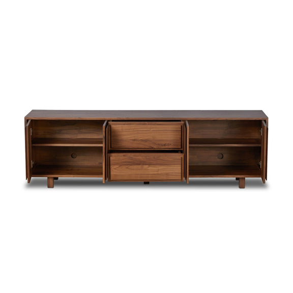 Stafford Media Console - Walnut Natural