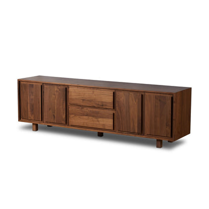 Stafford Media Console - Walnut Natural