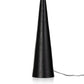 Ziggy Floor Lamp - Hammered Black Aluminum
