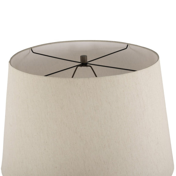Ziggy Floor Lamp - Hammered Smoked Nickel
