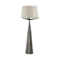 Ziggy Floor Lamp - Hammered Smoked Nickel